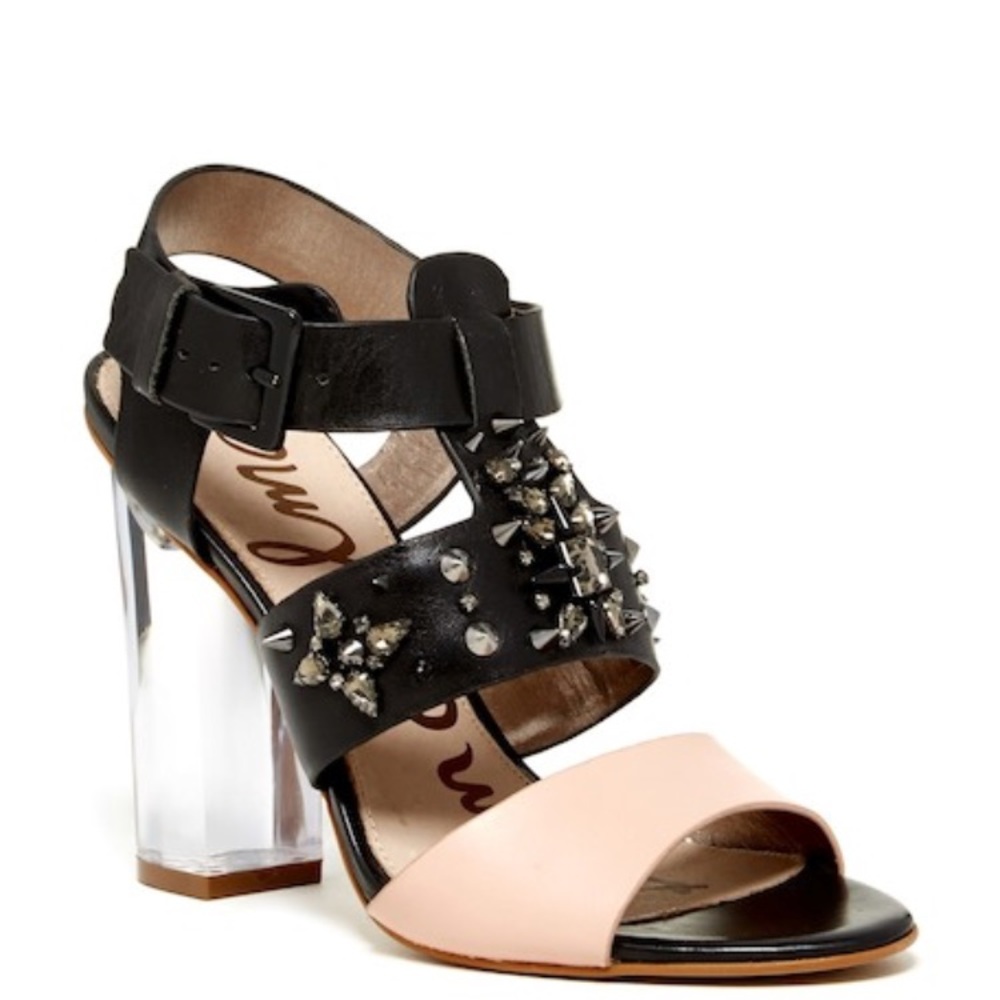 Sam Edelman Yara Lucite Heel Size 6